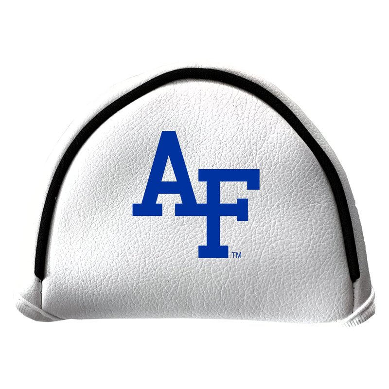 Team Golf NCAA AIR Force Academy Putter Cover - Mallet (White) - Printed Team Golf NCAA Putter Cover - Mallet White, Fits Most Mallet Putters, Easily Slips on and Secures with Velcro Closure