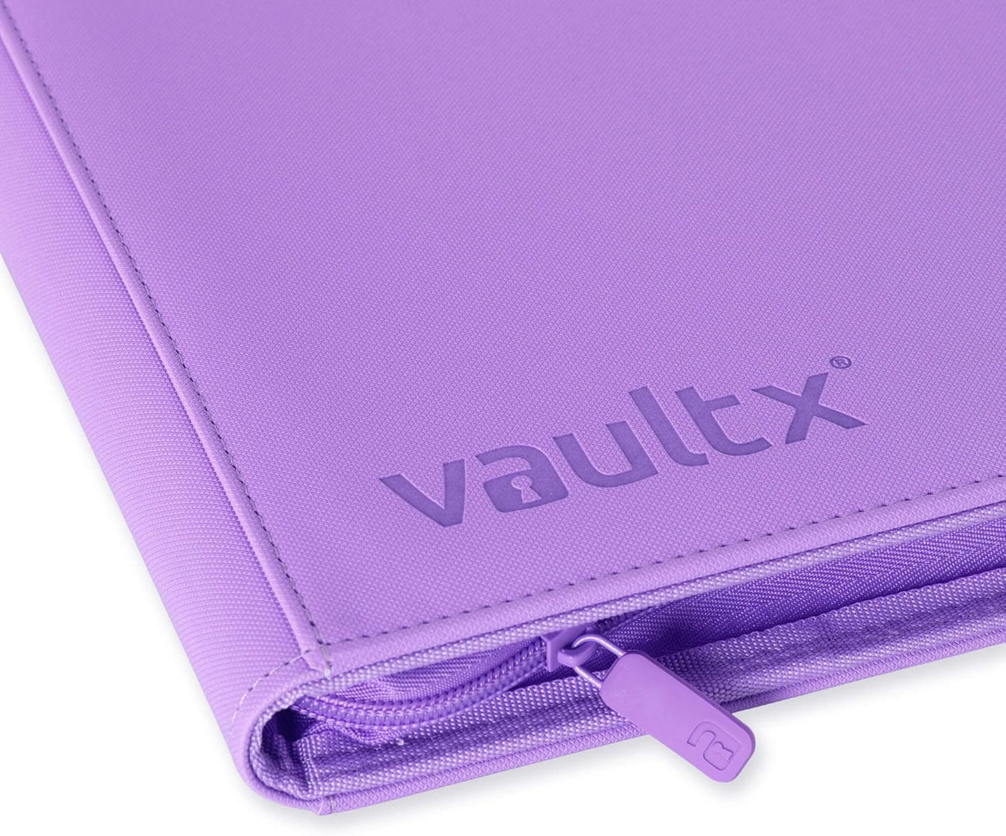 Vault X 9 Pocket Trading Card Binder - Premium Exo-Tec Material, Holds 360 Cards | Purple, 20 Pages