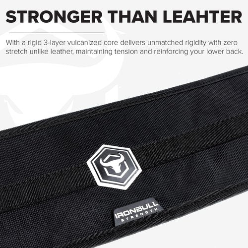 Hybrid Weight Lifting Belt – Heavy Duty Prong Support, Neoprene Interior, Tapered Powerlifting Design – Back Support for Squats, Deadlifts, & Strength Training – Stylish & Rigid Gym Belt for Men & Women (XX-Large)
