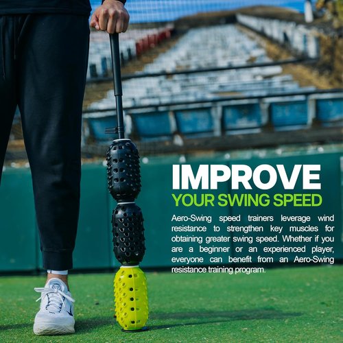Aero Swing Baseball & Softball Trainer - Boost Bat Speed Up to 20+ MPH | Perfect Gift for Athletes