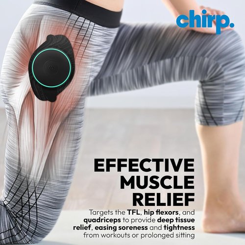 Chirp Halo Pads - Deep Tissue Support for Targeted Pain Relief & Muscle Recovery | Ideal for Back, Shoulders, Hips