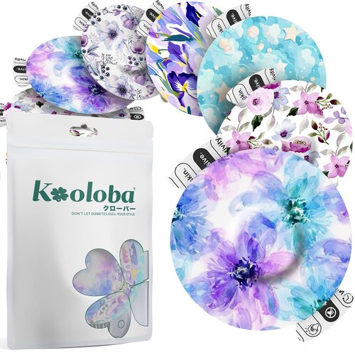 20pcs Adhesive Patches for Libre 3 Waterproof,Sensor Covers for CGM,Pre-Cut Backing with Easy-Peel Tab for 10-14 Days,Full Cover No Glue in Center,Bloomingday