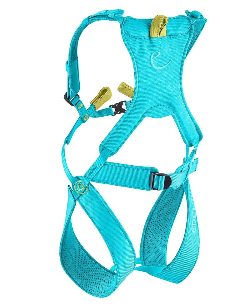 EDELRID Fraggle III Kid's Full Body Climbing Harness - Icemint 2X-Small
