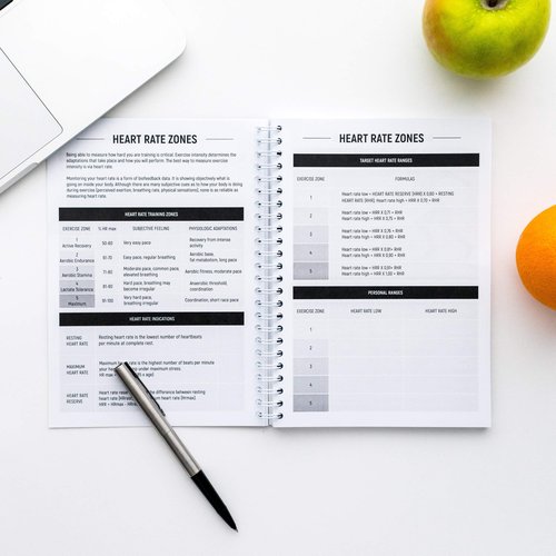 Triathlon & Running Training Diary - Triathlete's Training Journal - 16-Week Triathlon Training Log - A5 Run Planner / 6x8 Inches / 160 Pages/Undated/Wire-Bound