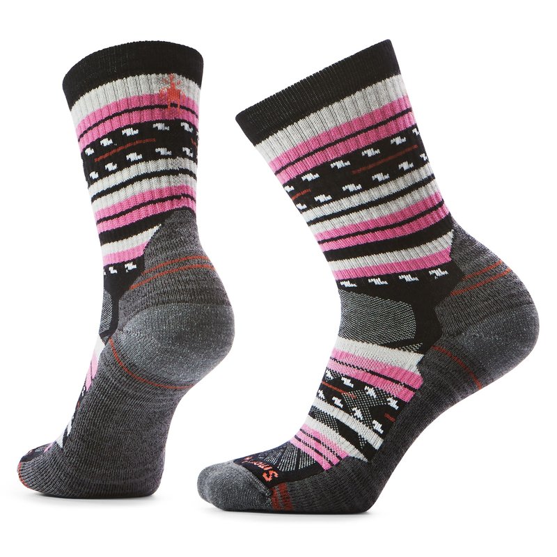 Smartwool, Women's, Hike Light Cushion Margarita Crew, Black, Medium