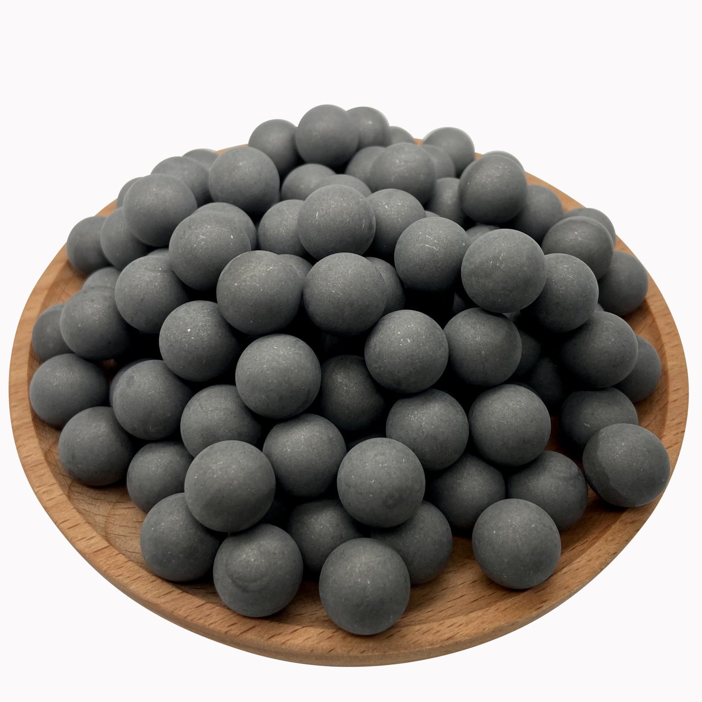 Alien Play 60 Pcs X .50 Cal Aluminum Balls for Self Defense and Target Practice, Reusable Solid Hard 50 Caliber Alu Balls Fit for Umarex T4E TR50/HDP50/HDR50 (Dust Black)