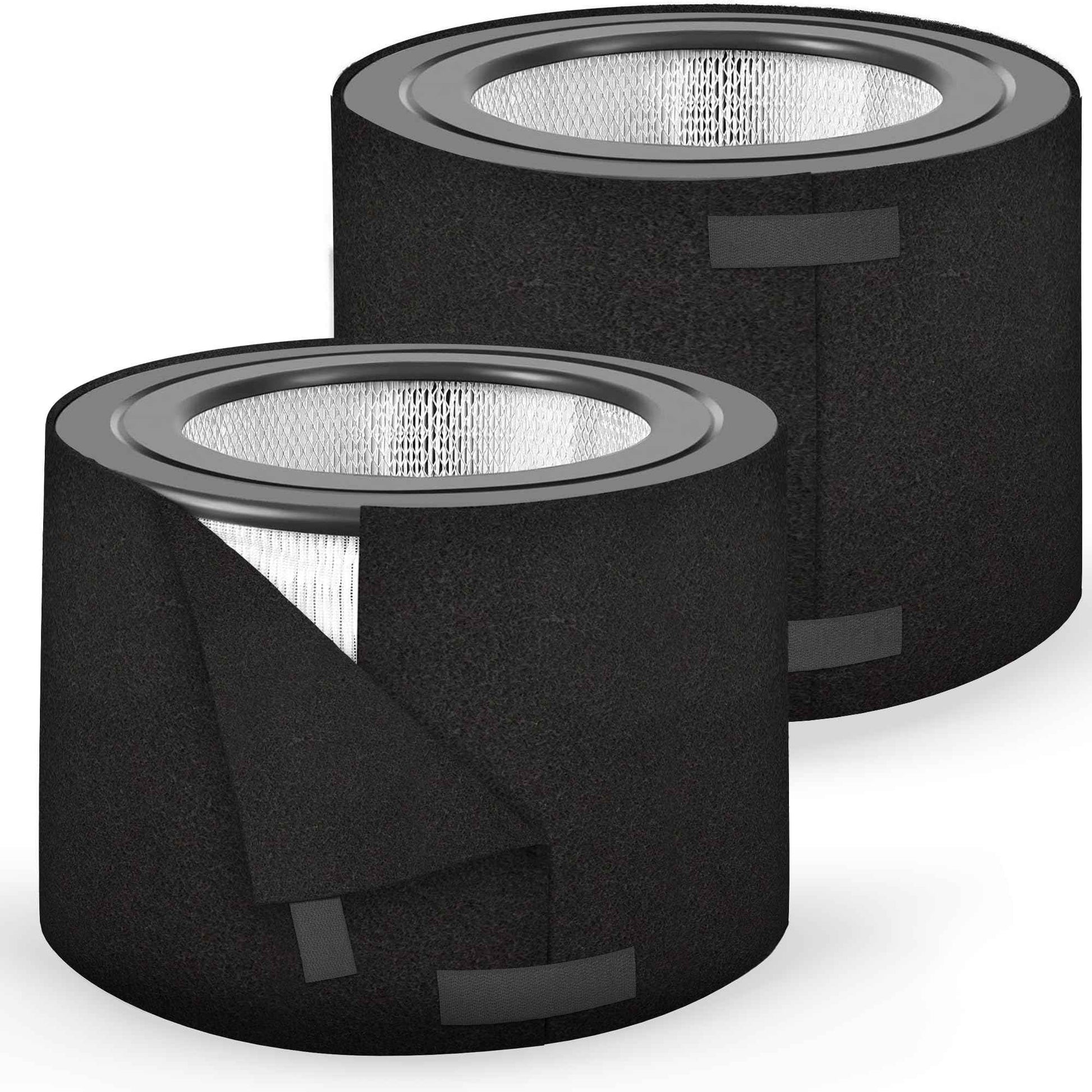 ID Air Systems: Replacement Pre-Filter Compatible with Honeywell 50250 Air Purifier – Fits Models Using True HEPA Filters – Activated Carbon and Zeolite for Odor Control (2 Pack), Made in USA