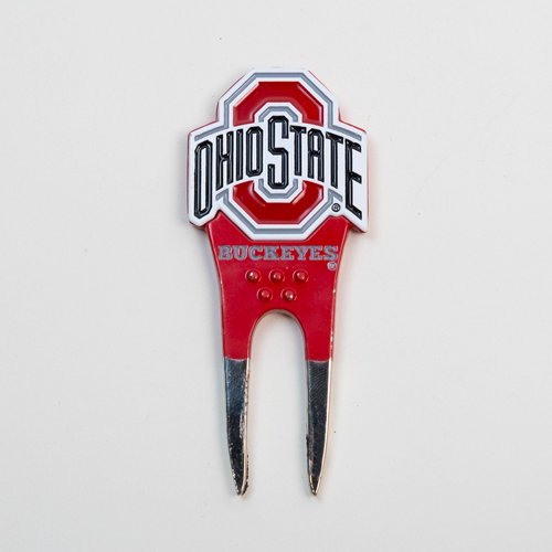 Team Golf NCAA Ohio St Shaped Divot Tool