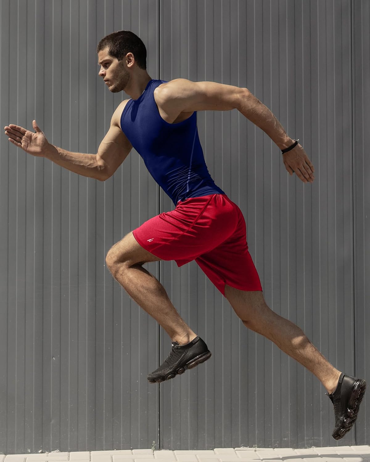 NY Threads Men's Athletic Shorts - Quick Dry Lightweight Workout Shorts with Pockets | Loose-Fit Design