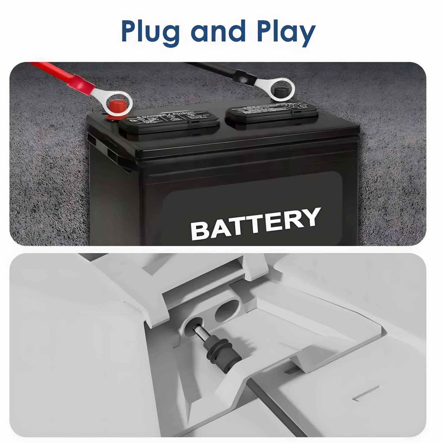 XNEWA Starlink Mini O Ring Connecters Extension Cable, 18AWG, Starlink Mini Direct Battery Power Cable, Waterproof, DIY Battery Kit with ATC/ATO Fuse Holder, Secure Blade Fuse Protection (3M/10FT)