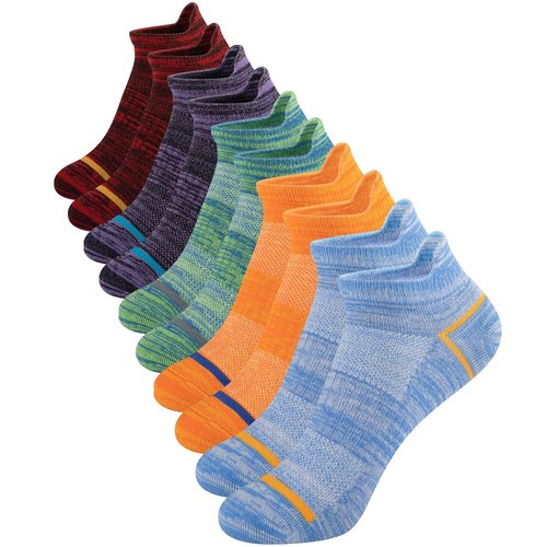 Comfoex 10 Pairs Boys Socks Kids Ankle Sport Cotton Socks For Kids 4-7 7-10 Years Olds