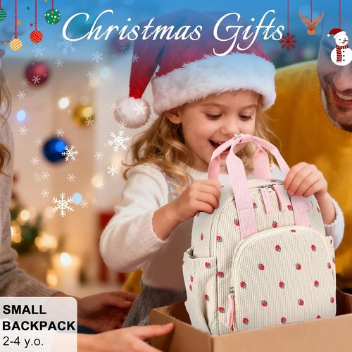 Bluboon Toddler Backpack - Cute 12" Preschool Bag for Girls & Boys | Perfect for Kindergarten & Daycare