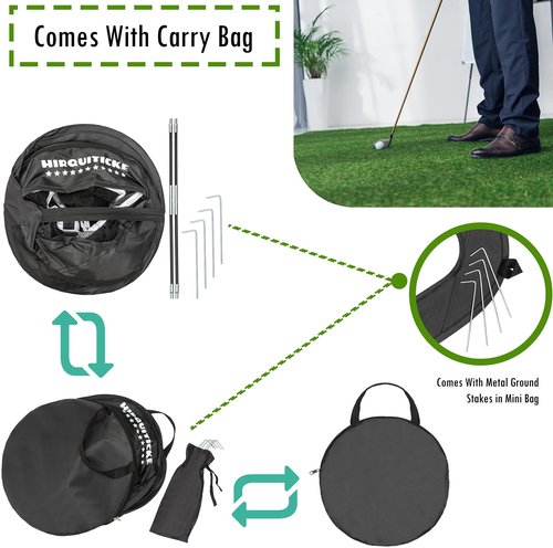 Golf Gift Sets for Men & Women with Accessories Set & Case, Balls, Rangefinder, Tees, Brush, Multifunctional Divot Knife, Scorer, Ball Clamp (Golf Net)