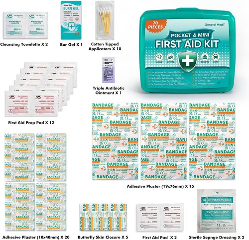 General Medi 420-Piece First Aid Kit - Premium Medical Supplies for Home, Travel, Office & Outdoor Use