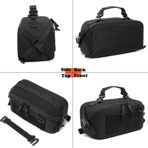 Katadem Tactical Pouch for Men - Wide Open Design Travel Toiletry Organizer | EDC Military Gear Storage