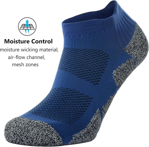 CWVLC Unisex Compression Ankle Socks - Cushioned Comfort | Multipack for Enhanced Performance