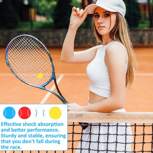 LIQWEI 16Pcs Tennis Racket Vibration Dampener, Tennis Vibration Dampener, Racket String Shock Absorber, Great Tennises Gift