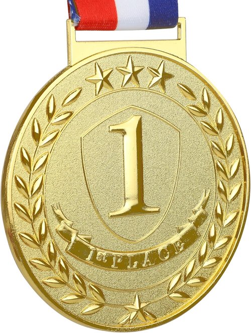 Abaokai Olympic Style Winner Medals - Gold, Silver, Bronze Awards | 3-Inch Competition Prizes