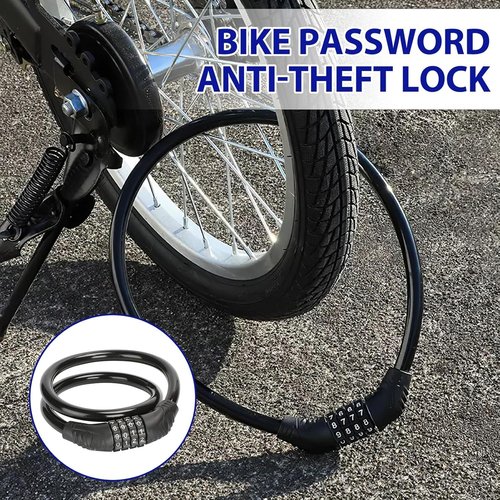1.5-Metre Extended Anti-Theft Bicycle Lock, Anti-Cut and Anti-Pry Motorcycle Lock, 11MM Thickened Steel Chain, Resistant to Hydraulic Cutters and Saws