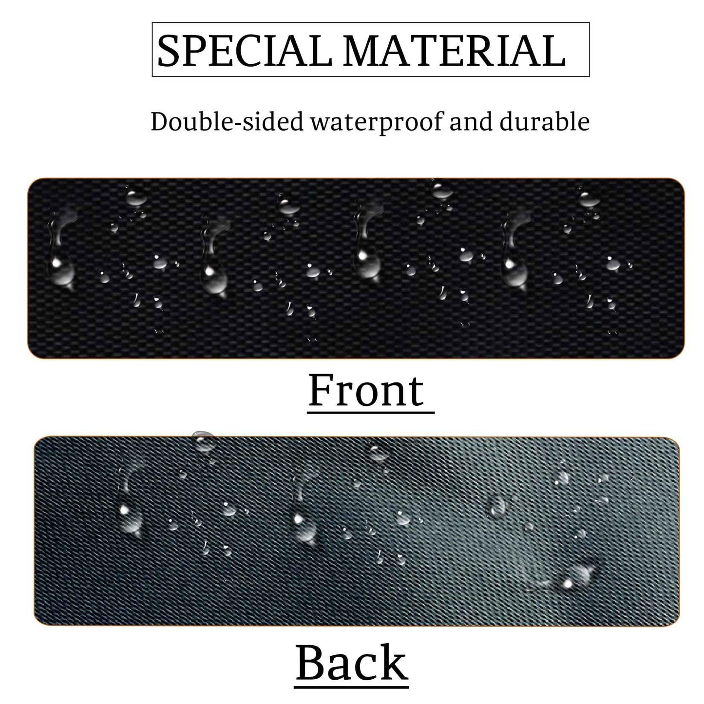 Air Conditioner Cover for Outside Units, Heavy Duty Central AC winter Cover Defender Outdoor Top Waterproof Snow-Resist (Black, 28 x 28 inch)