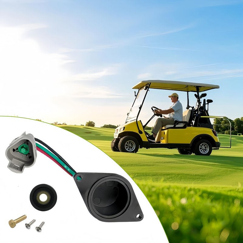 GENOUR Club car Speed Sensor High Speed Magnet Fits Club Car IQ DS/Precedent 48V | Replaces OEM# 102704901 102265601 | Golf Cart Speed Sensor Controller Accessory (2004-Up ADC Motor)