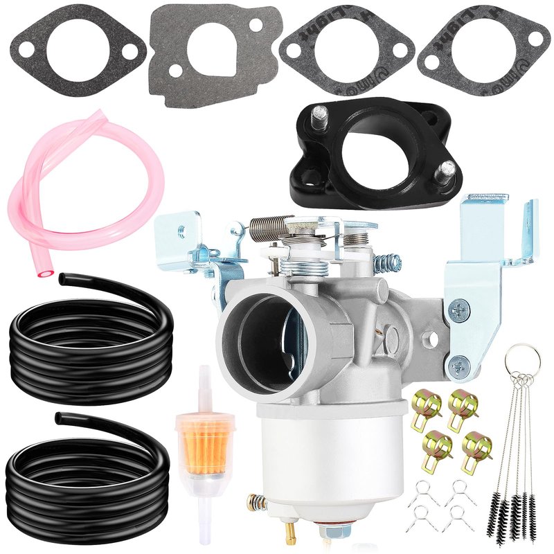 QAZAKY Carburetor Compatible with Yamaha Gas Golf Cart G2 G5 G8 G9 G11 G14 4-Cycle Engine 1985-1996 J38-14101-00 J38-14101-01 J38-14101-02 JN3-14101-00 JN3-14101-10 Carb