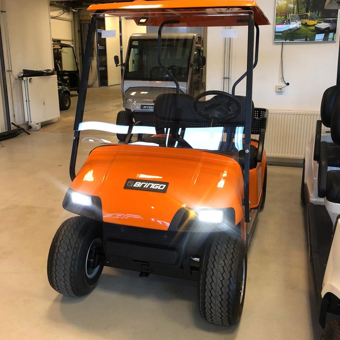 10L0L Golf Cart Light Set for Golf Cart EZGO TXT 1996-2013 12V Headlight Taillight (2022 Update)