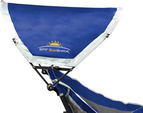GCI Outdoor Pod Rocker - Comfortable Outdoor Rocking Chair with SunShade Canopy | Portable Design