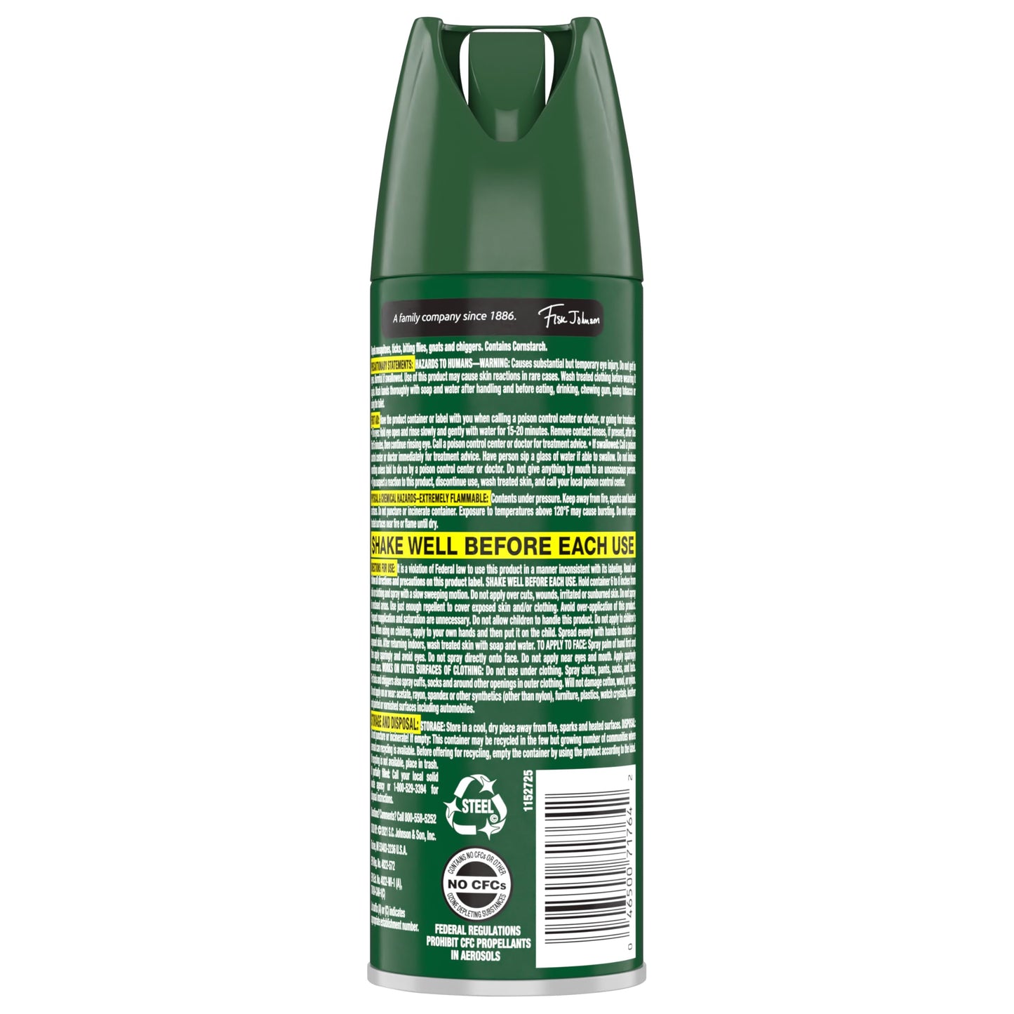 OFF! Deep Woods Dry Bug Spray Insect Repellent VIII Long Lasting Outdoor Protection from Mosquitoes and Ticks 4 Ounce (Pack of 6)