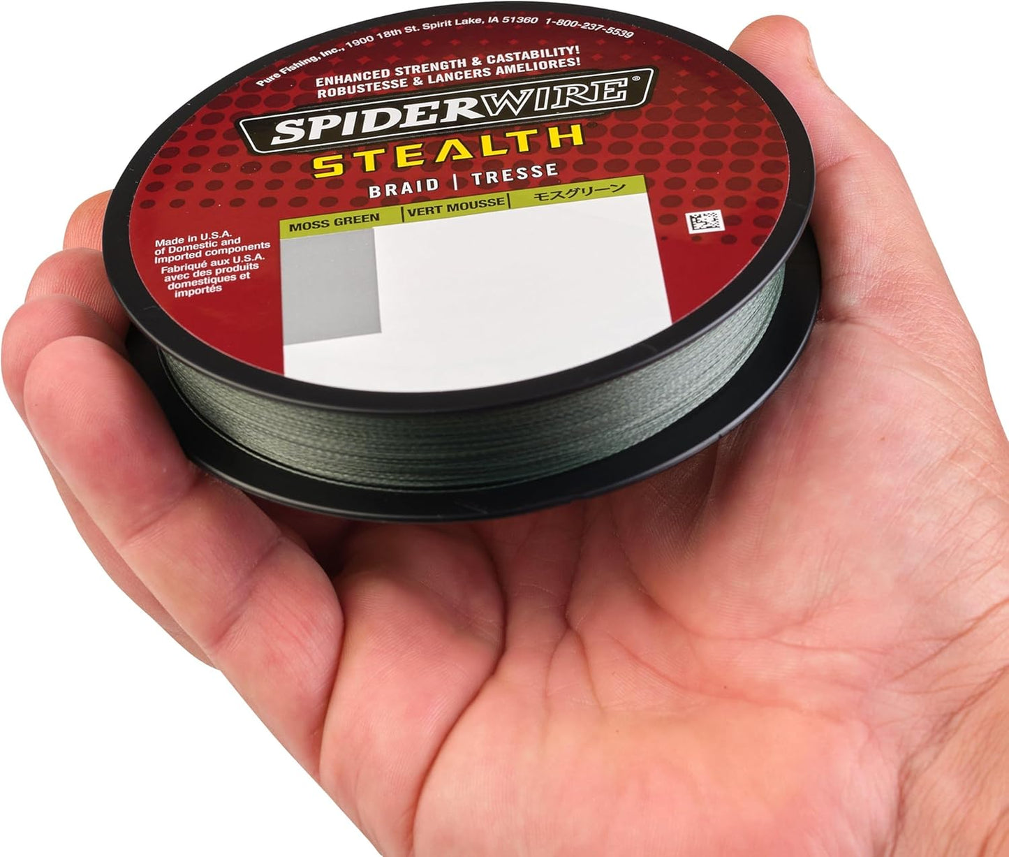 SpiderWire Stealth Braid Fishing Line - Durable, High-Performance Line for Anglers | 150 Yards