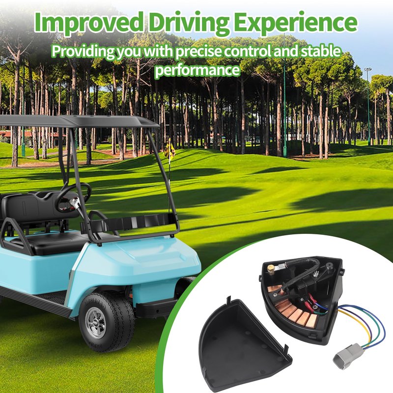 10L0L Golf Cart V-Glide Wiper Switch Assembly, Compatible with Club Car DS 48V 1998-1999, Replace OEM 101932003