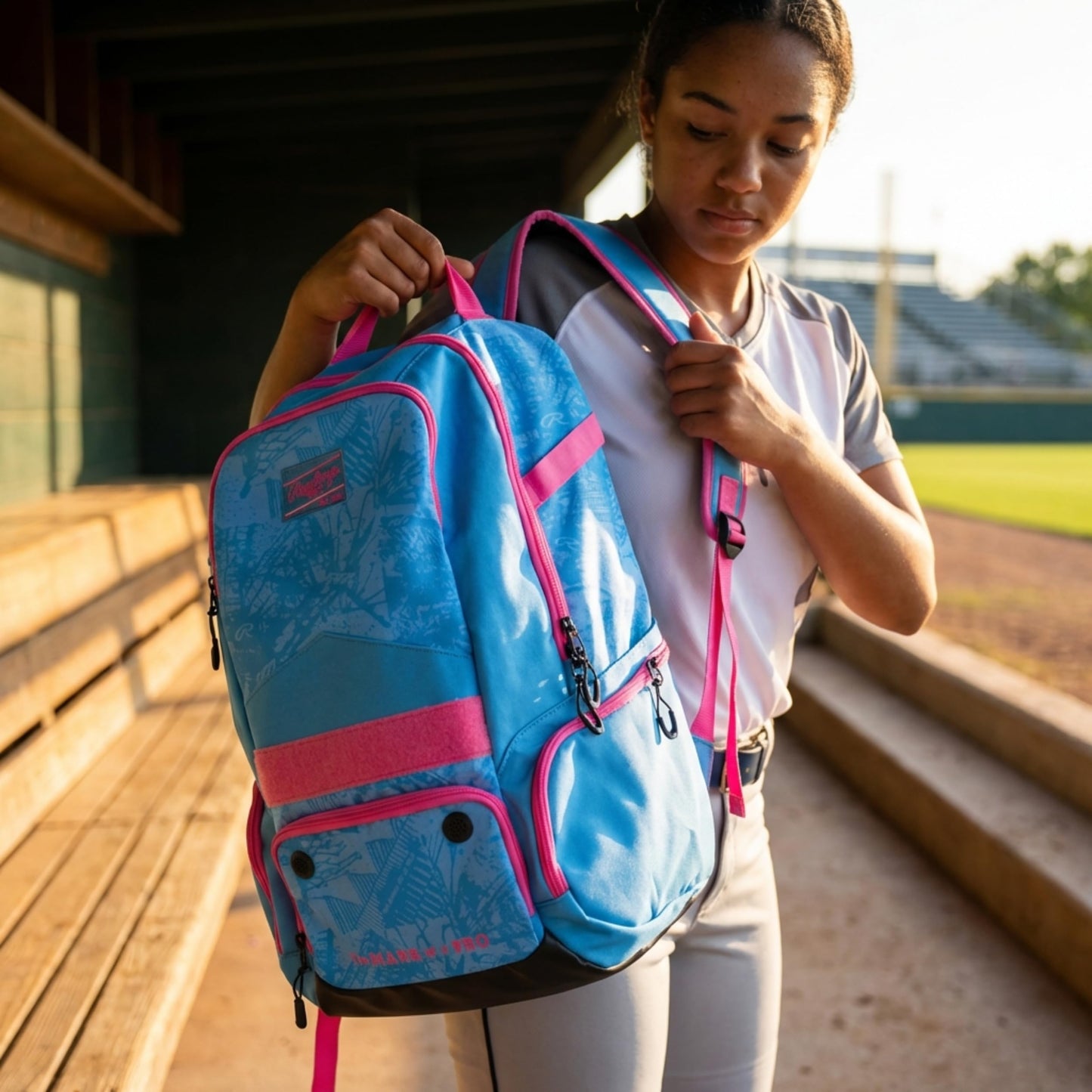 Rawlings | GAMER SERIES Backpack | Baseball/Softball | Pink