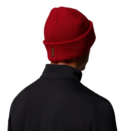 Columbia Unisex Provisions Cuffed Beanie, Red Dahlia/Heritage High Cascades, One Size