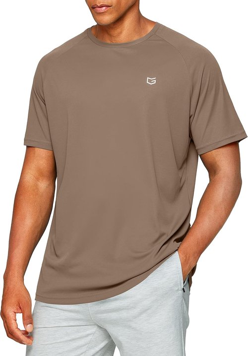G Gradual Men's Quick Dry Workout T-Shirt - Lightweight Cooling Tee for Running & Hiking