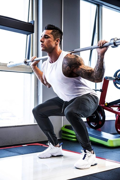 FIRSTGYM Men's Slim Fit Joggers - Breathable Workout Sweatpants with Zipper Pockets | Perfect for Training