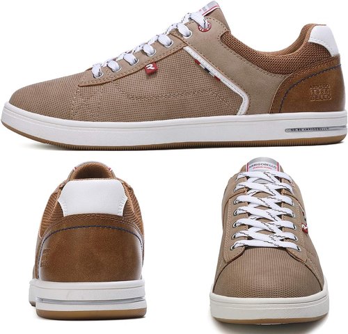 AX BOXING Men's Casual Sneakers - Breathable & Comfortable Walking Shoes for Men