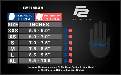 Fit Active Sports Gripper Weight Lifting Gloves with Wrist Wraps - Extra Grip & Padding for Lifting, Gym Workout, Cross Training Fitness, & Weightlifting. for Men & Women. No Calluses (Large)