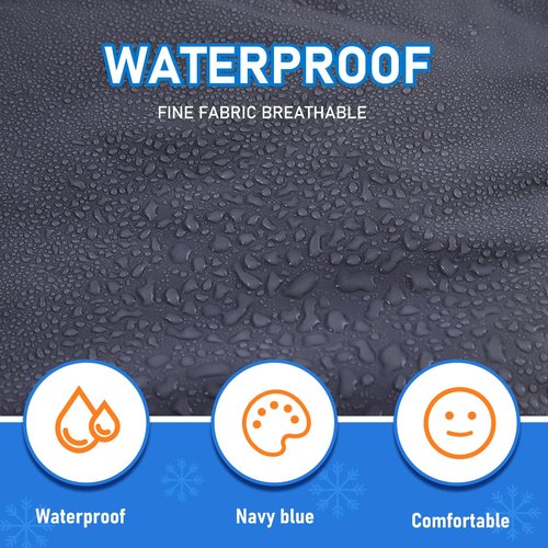 Preboun 2 Pcs Thermal Poncho Wearable Hooded Blanket Winter Poncho Wearable Sleeping Bag Water Resistant Windproof for Men Women (Black, Dark Grey)
