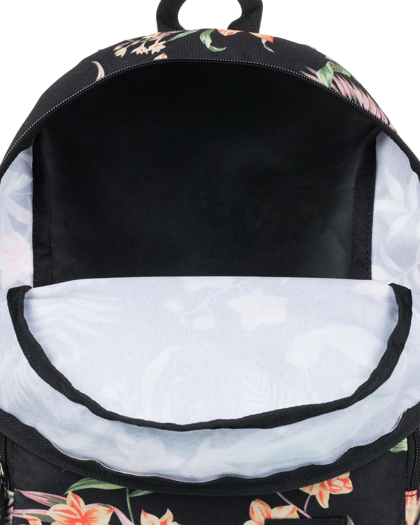 Roxy Women's Always Core Backpack | Travel | Everyday Carry | Beach | Polyester | 8L Capacity - Anthracite Island Escape