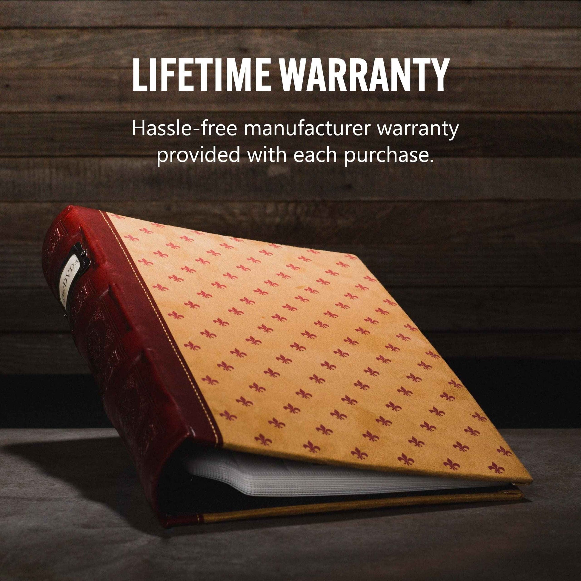 Bellagio-Italia 3-Ring 1" D Ring Binder, Tuscanny Faux Leather - for Documents, File Storage, and Trading Cards, Stores up to 250 Pages,Crimson