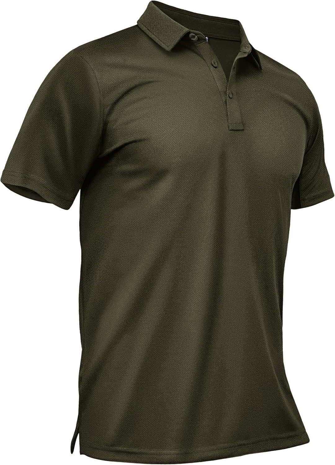 TACVASEN Polo Shirts for Men - Dry Fit Short Sleeve Tactical Golf Shirt | UPF 50+ Protection