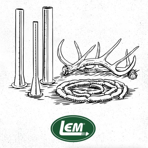 LEM Products Natural Sheep Casings, 19-21mm, Edible Sausage Casings, Stuffs Approximately 30 Pounds, Great for Snack Sticks, Breakfast Sausage Links, and More, 5.1 Ounces, 2 Pack