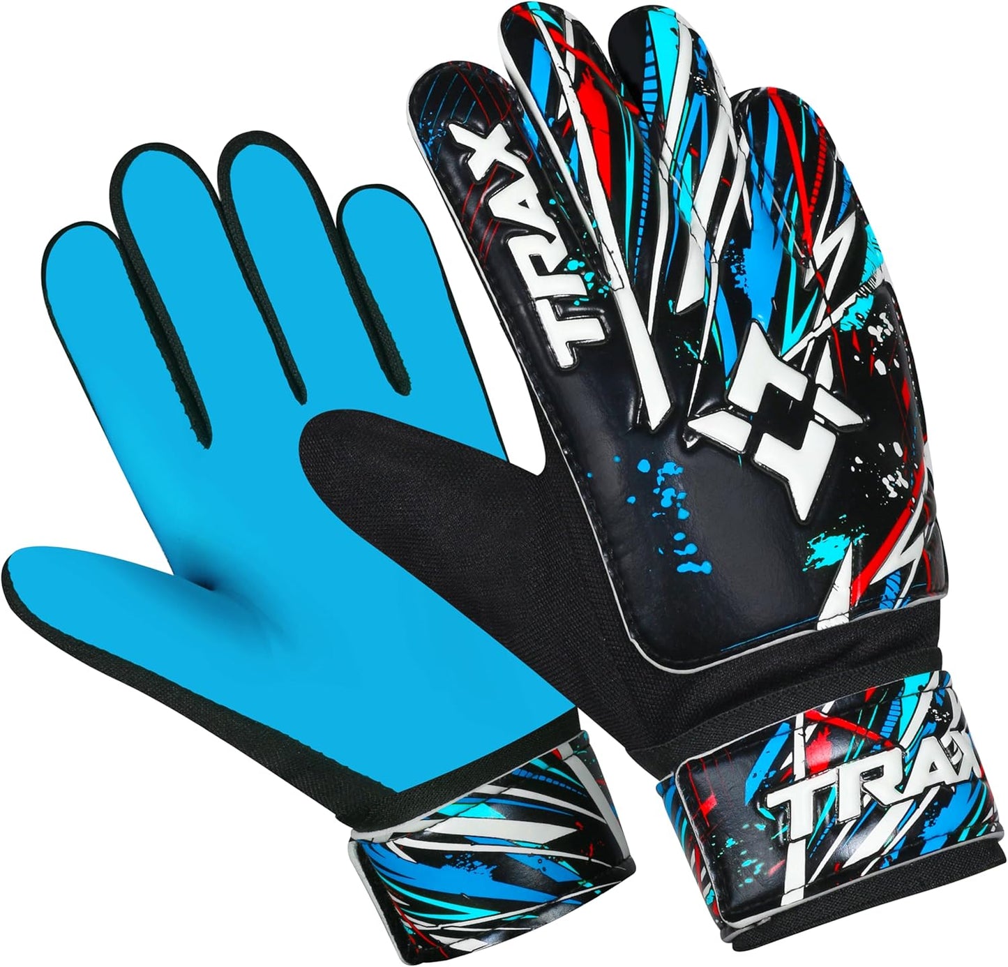 Skiennix Soccer Goalie Gloves - Youth & Adult Football Goalkeeper Gloves with 4mm Latex Grip & Wrist Protection