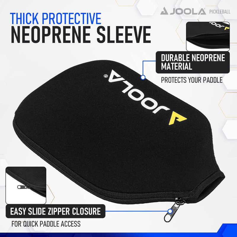 JOOLA Paddle Cover - Neoprene Sleeve Pickleball Paddles, Elongated