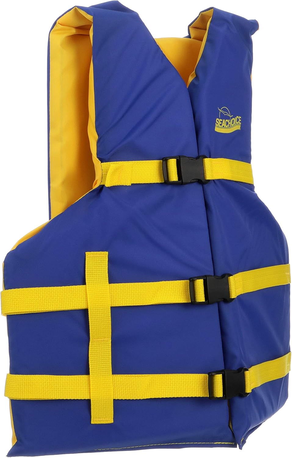 Seachoice Life Jacket - Adjustable Universal Adult Boat Vest for Safety and Comfort