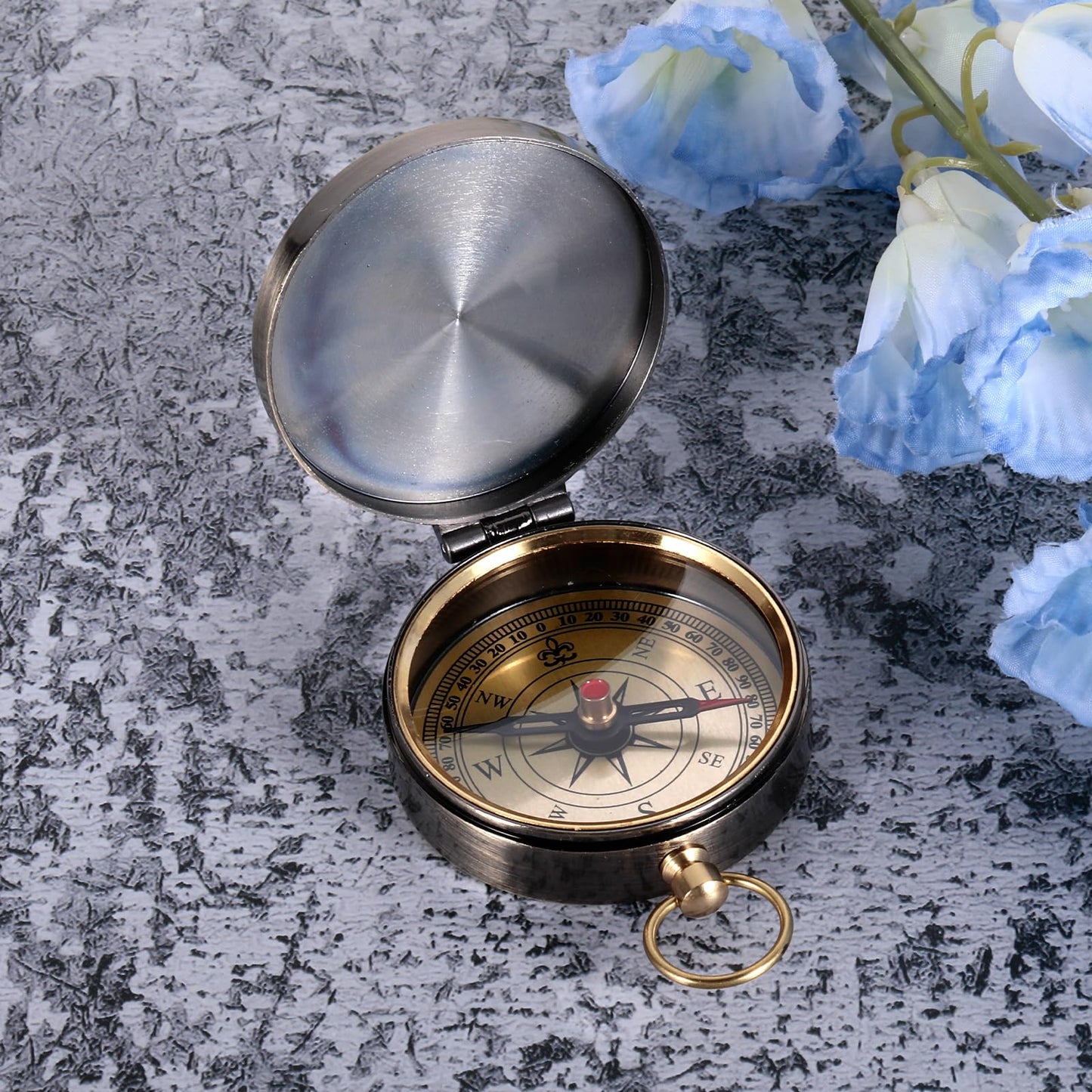 Compass Gift - Retirement Gifts for Men, You Will Be Missed Compass, Coworker Leaving Farewell Going Away Goodbye Gifts for Coworker Friends Him Nurse Boss Teacher Employee New Beginnings Gifts