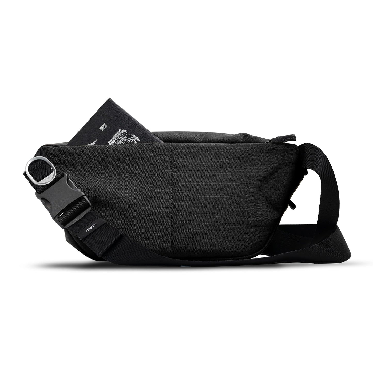 orbitkey Urban Sling – Compact Crossbody Bag with Adjustable Strap & Quick Access Pockets – Lightweight Everyday Carry Sling for Travel, Work, Gym & Outdoor Adventures (Black)