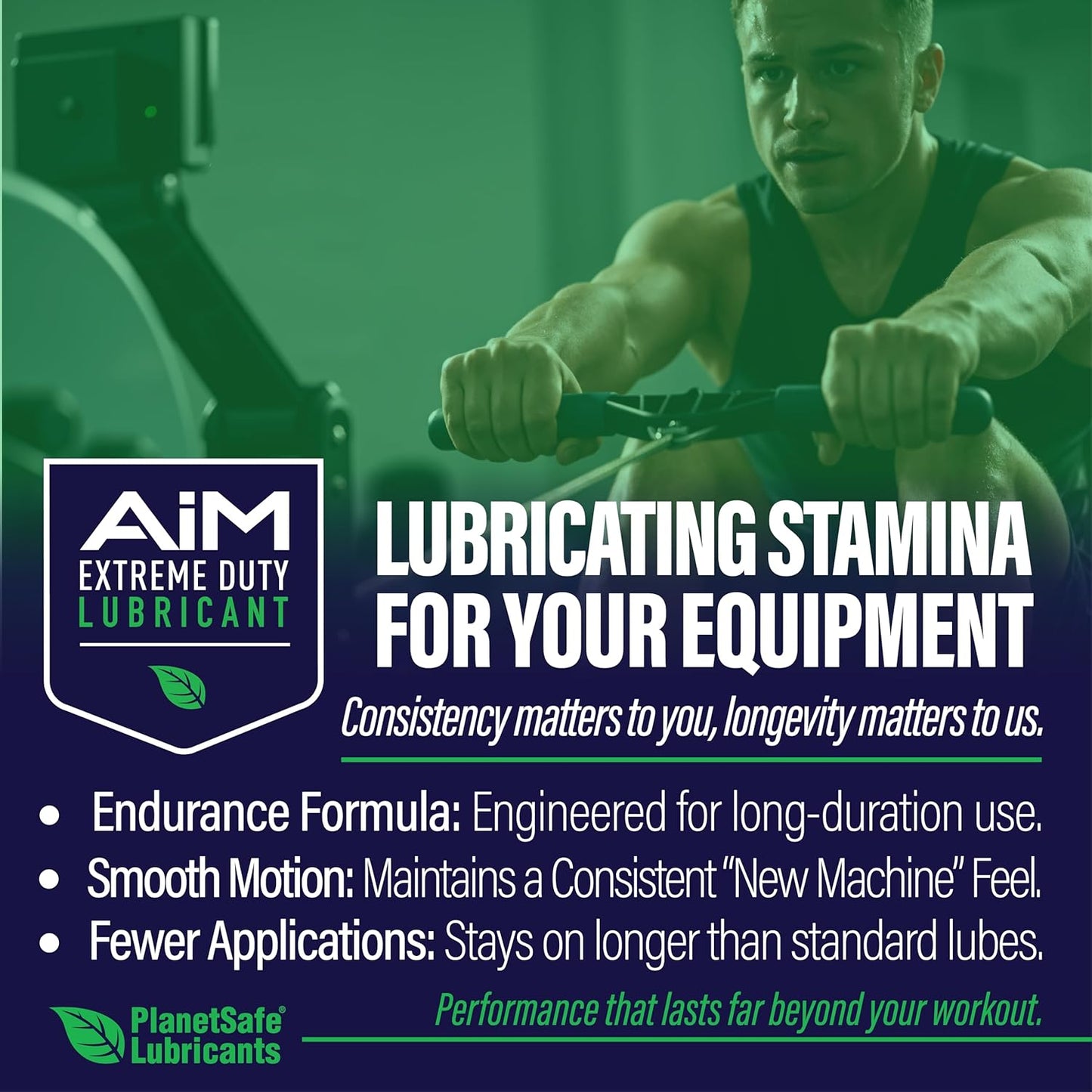 PlanetSafe Exercise Equipment Lubricant - Non-Toxic, Odorless Formula for Treadmills, Bikes & More (Small Bundle)