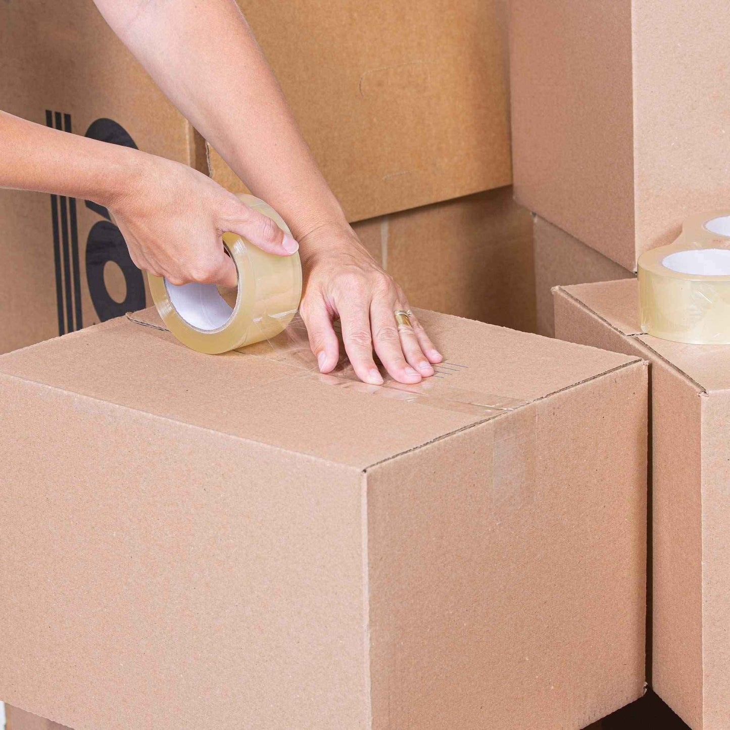 Shoplenty Heavy Duty Clear Packing Tape 2.8 mil, 1.88 x 180 Feet (60 Yards)- Big 36 Rolls (2160 Yards) of Moving/Shipping/Storage Tape Suitable to Refill Dispenser Gun, Durable and Easy to Use