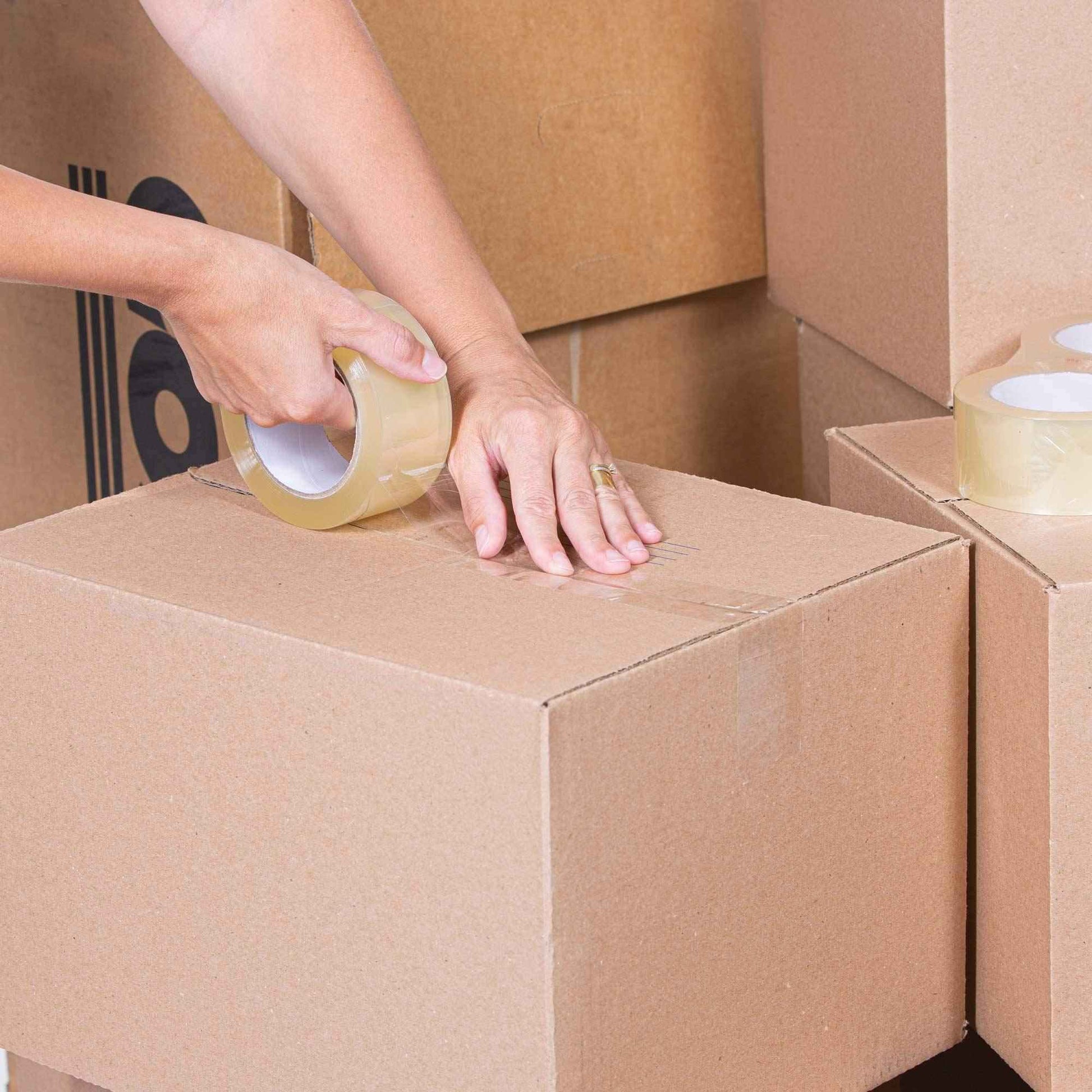 Shoplenty Heavy Duty Clear Packing Tape 2.8 mil, 1.88 x 180 Feet (60 Yards)- Big 36 Rolls (2160 Yards) of Moving/Shipping/Storage Tape Suitable to Refill Dispenser Gun, Durable and Easy to Use